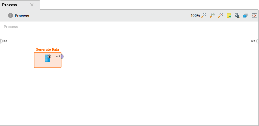 Simple Altair RapidMiner process Simple Altair RapidMiner process
